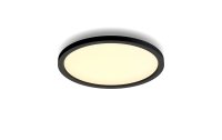 Philips Hue Panelleuchte White Ambiance Aurelle, Ø 39.5 cm, Schwarz