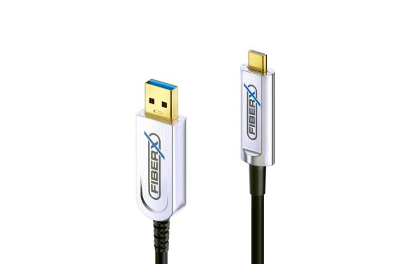 FiberX USB 3.1-Kabel FX-I630 AOC USB A - USB C 5 m