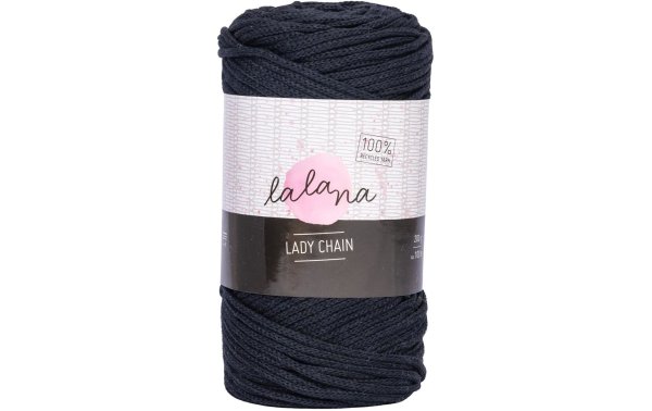 lalana Wolle Lady chain 200 g, Marineblau