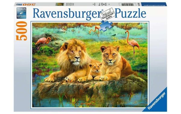 Ravensburger Puzzle Löwen in der Savanne