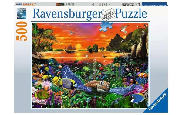 Ravensburger Puzzle Schildkröte im Riff