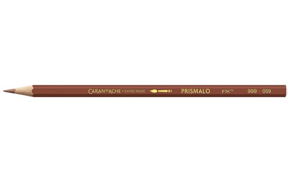 Caran dAche Farbstifte Prismalo 3 mm, 1 Stück, Braun