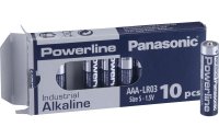 Panasonic Batterie Alkaline Powerline Industrial AAA 10...