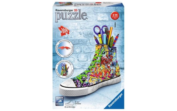 Ravensburger 3D Puzzle Sneaker Graffiti