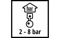 Einhell Ausblaspistolen-Set 2-8 bar, 7-teilig