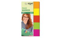 Sigel Page Marker Neon 200 Stück, Mehrfarbig