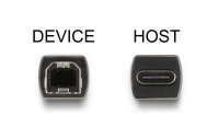 Delock USB-Adapter USB-C Buchse - USB-B Stecker