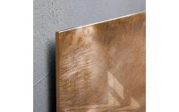 Sigel Magnethaftendes Glassboard Artverum 91 x 46 cm, Bronze-Optik