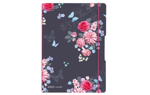 Herlitz Notizheft my.book flex Ladylike Flowers A4