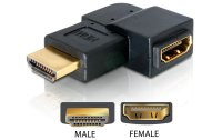 Delock Adapter 90° links HDMI - HDMI