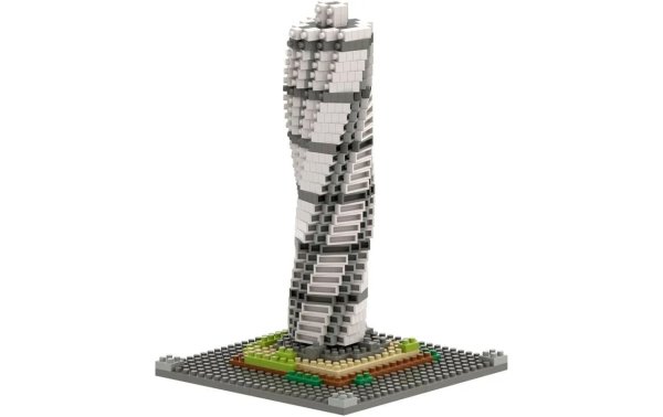 BRIXIES Bausteinmodell Turning Torso