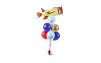 Partydeco Luftballon Flugzeug Mehrfarbig, Ø 30 cm,...