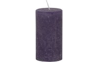 Weizenkorn Kerze Ice 9 cm x 5 cm, Violett, 6 Stück