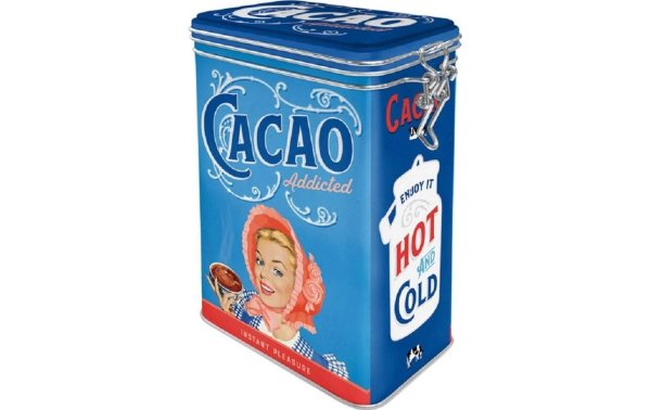 Nostalgic Art Vorratsdose Cacao 1.3 l, Blau/Rot/Weiss