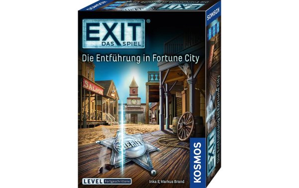 Kosmos Kennerspiel EXIT: Die Entführung in Fortune City