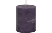 Weizenkorn Kerze Ice 10 cm x 8 cm, Violett, 4 Stück
