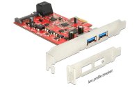 Delock Host Bus Adapter Controller PCI-Ex1- 2x SATA3, 2x...