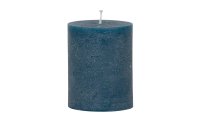 Weizenkorn Kerze Ice 10 cm x 8 cm, Nachtblau, 4 Stück
