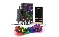 Twinkly LED Stripe Dots, 60 LEDs, 3 m, RGB, Schwarz