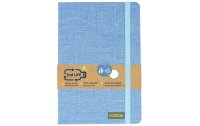 Online Notizbuch 2nd Life A6, Dot, Blau