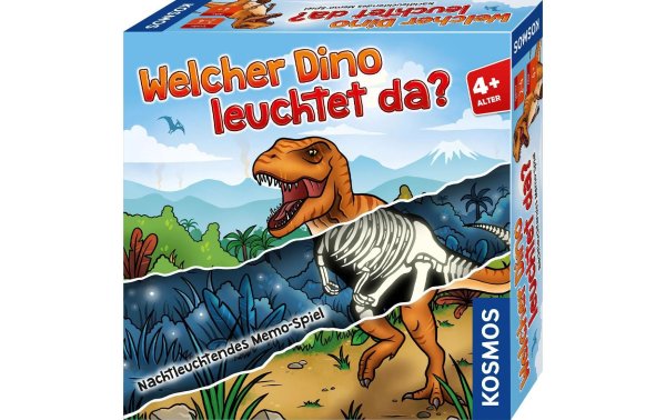 Kosmos Kinderspiel Welcher Dino leuchtet da?