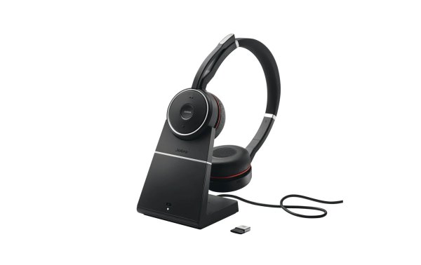 Jabra Headset Evolve 75SE UC Duo inkl. Ladestation