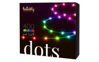 Twinkly LED Stripe Dots, 400 LEDs, 20 m, RGB, Schwarz