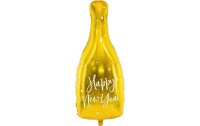 Partydeco Folienballon Bottle Gold