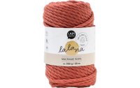 lalana Wolle Makramee Rope 5 mm, 330 g, Rostbraun