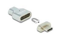 Delock USB-Adapter Magnetisch USB-C Stecker - USB-C Buchse