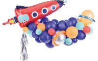Partydeco Luftballon Rakete Mehrfarbig, 154 x 130 cm,...