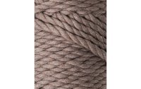 lalana Wolle Makramee Rope 5 mm, 330 g, Braun