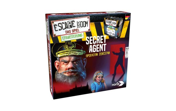 Noris Kennerspiel Escape Room: Secret Agent – Operation Zekestan