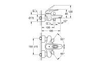 GROHE Badewannenarmatur Eurostyle 1/2", Chrom,...