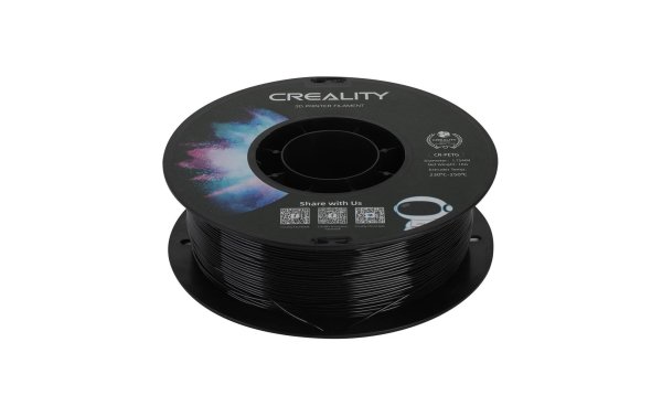 Creality Filament PETG, Schwarz, 1.75 mm, 1 kg