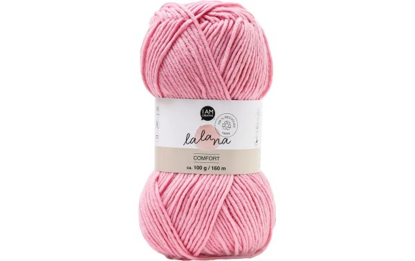 lalana Wolle Comfort 100 g, Pink