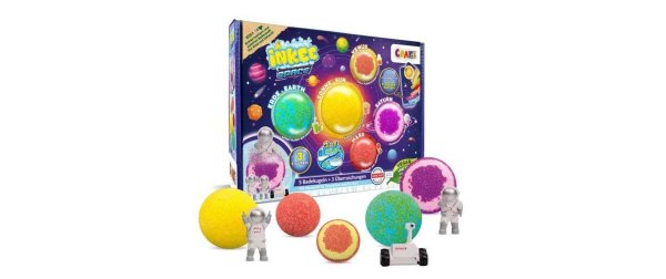 Craze Badespass Inkee Badebombe Solar System 5 Stück