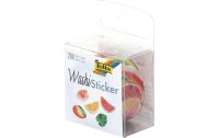 Folia Sticker auf Rolle Washi Tropical 200 Sticker