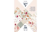 Clairefontaine Bastelpapier Trockenblumen A4, 200 g/m², 20 Blatt