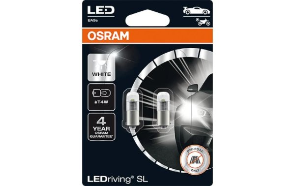 OSRAM Signallampen LEDriving SL T4W BA9s Motorrad/PKW