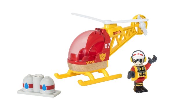 BRIO Feuerwehr Hubschrauber