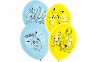 Amscan Luftballon Pokemon 6 Stück, Latex