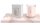 Linuo Mini-Luftbefeuchter Candle GO-204-P Pink