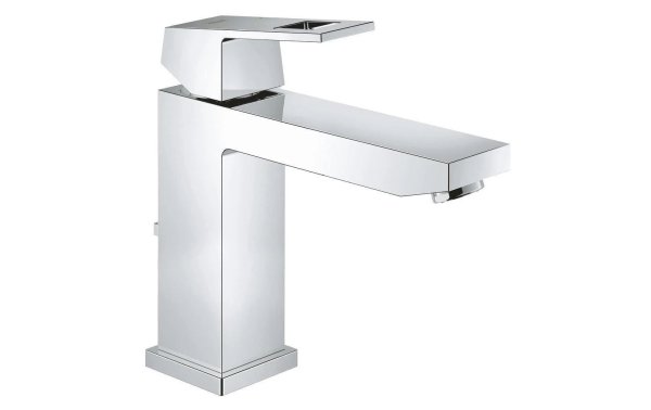 GROHE Lavaboarmatur Eurocube M-Size 1/2", Chrom, mit Zugstange