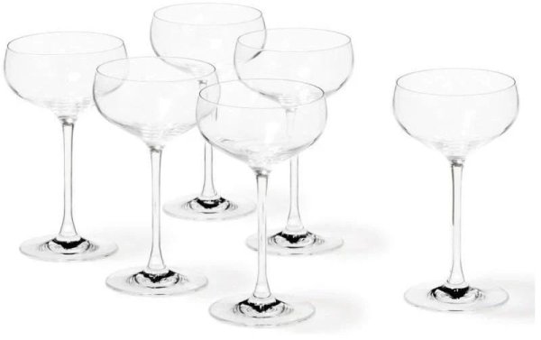 Leonardo Sektglas Cheers 315 ml, 6 Stück, Transparent