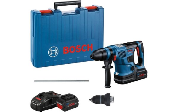 Bosch Professional Akku-Bohrhammer GBH 18V-34 CF Biturbo 2 x 8.0Ah ProCORE