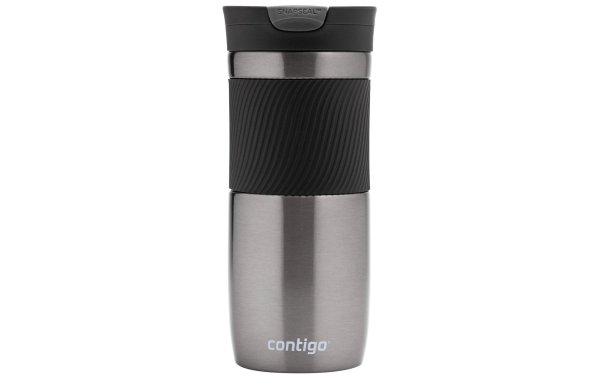 Contigo Thermobecher Byron 470 ml, Silbergrau