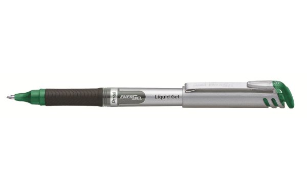 pentel Gelschreiber Liquid EnerGel mit 0.7 mm Metallspitze, Grün