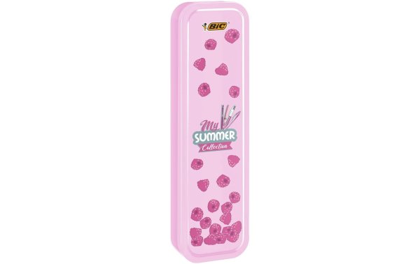 BIC Kugelschreiber Summer pink Box 4-teilig