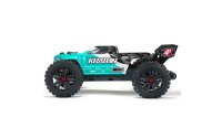 Arrma Monster Truck Kraton 4 x 4 V2 BLX 4S, Teal ARTR, 1:10